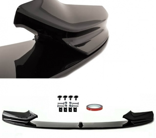 Frontspoiler Lippe Sport-Performance hochglanz Schwarz passend für BMW 5er F10 F11 M-Paket
